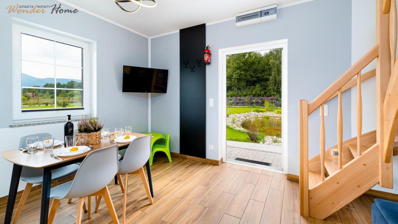 Wonder Home - Apartamenty Halo Karkonosze Z Ogrodem, Sezonowym Basenem, Placem Zabaw I Widokiem Na Sniezke - Zlokalizowane Blisko Karpacza Myslakowice Exterior photo
