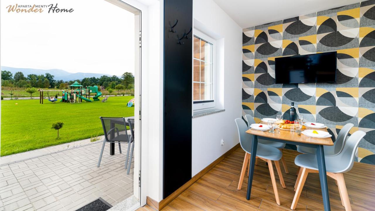 Wonder Home - Apartamenty Halo Karkonosze Z Ogrodem, Sezonowym Basenem, Placem Zabaw I Widokiem Na Sniezke - Zlokalizowane Blisko Karpacza Myslakowice Exterior photo